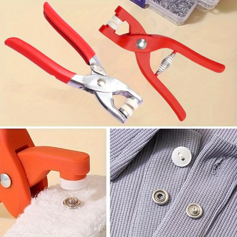 1pc Snap Button Kit & 200pcs , Metal For Sewing, Sewing For Diy Clothes , Sewing Supplies
1pc Snap Button Kit & 200pcs , Metal For Sewing, Sewing For Diy Clothes , Sewing Supplies