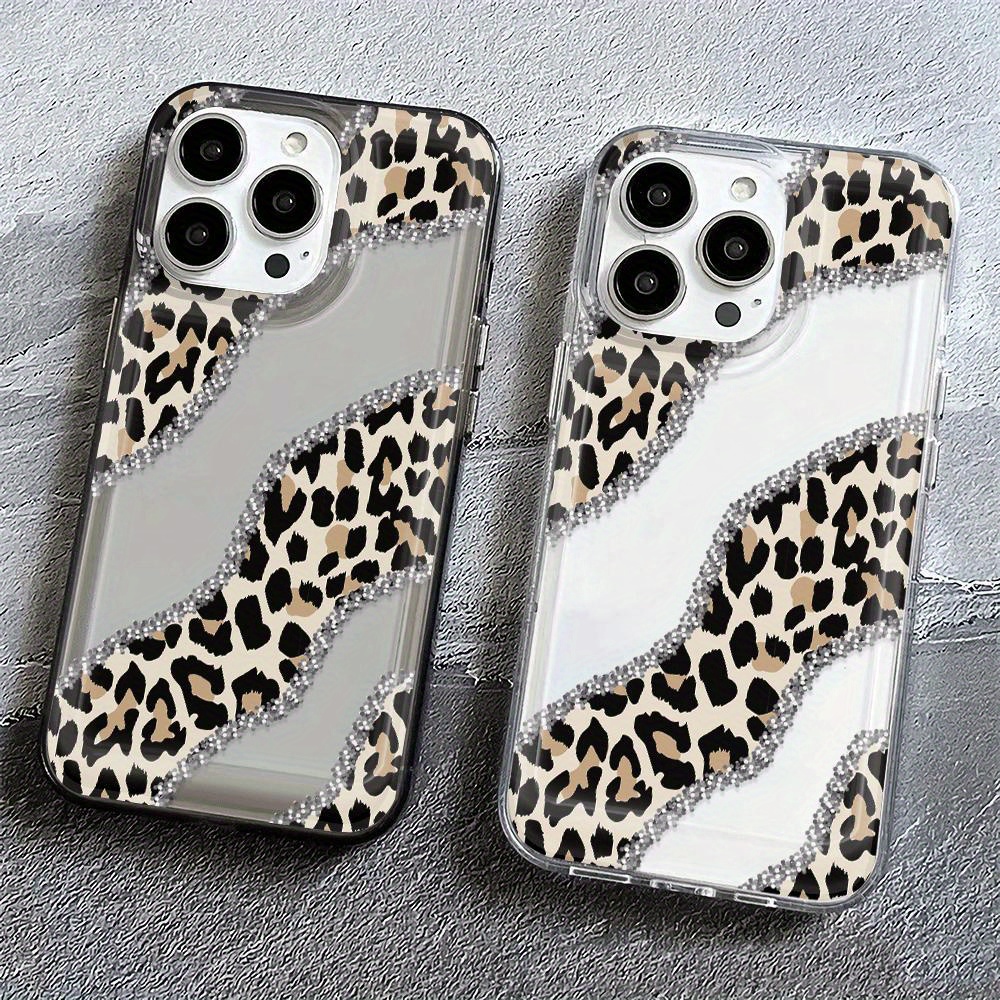 Leopard Print Phone Case And Cover Bundle For Iphone 15/14/13/12/11 Series, Camera Lens Protection Design, Shockproof Tpu Material
Leopard Print Phone Case And Cover Bundle For Iphone 15/14/13/12/11 Series, Camera Lens Protection Design, Shockproof Tpu Material