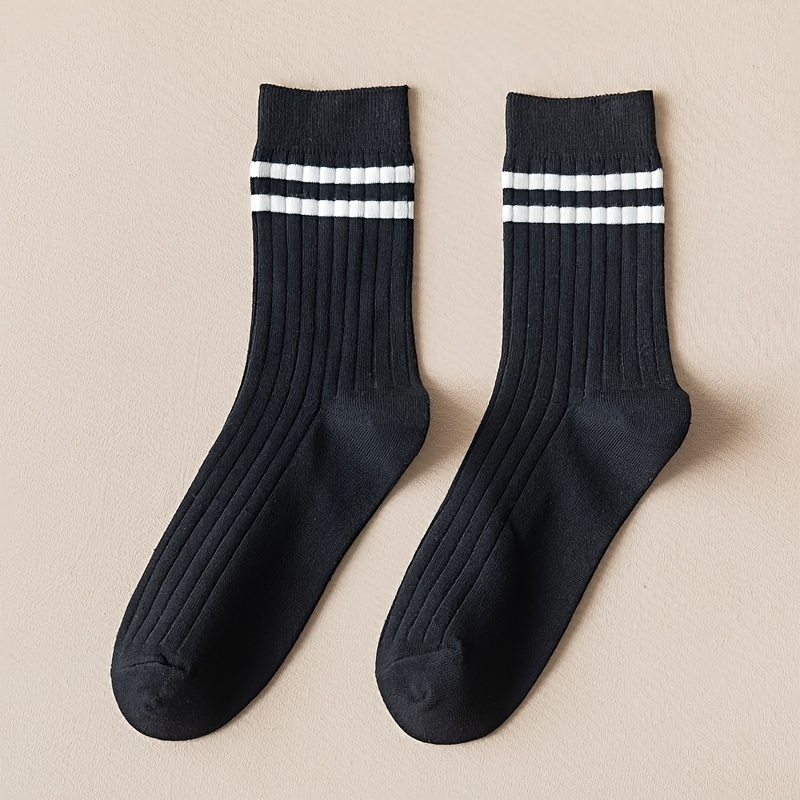 12-pack Unisex Athletic Crew Socks, Black & White Sports Socks, Comfortable Polyester Blend, Casual Spring/autumn Socks, Perfect For Christmas & Holiday Gifts
12-pack Unisex Athletic Crew Socks, Black & White Sports Socks, Comfortable Polyester Blend, Casual Spring/autumn Socks, Perfect For Christmas & Holiday Gifts