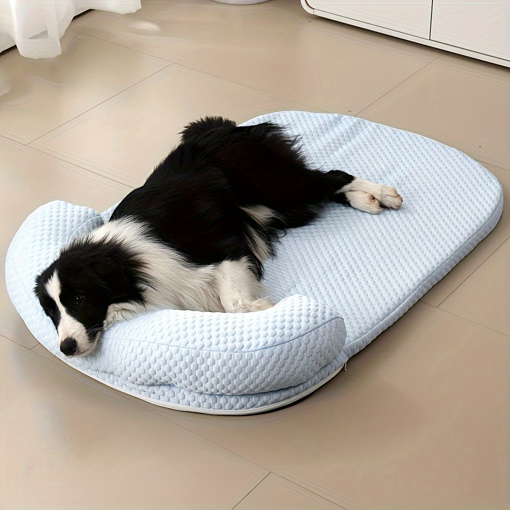 ecochill" Breathable Cooling Pet Mat For Cats & Dogs - Comfortable Polyester Summer Chill Pad, Ideal For Reptiles
ecochill" Breathable Cooling Pet Mat For Cats & Dogs - Comfortable Polyester Summer Chill Pad, Ideal For Reptiles