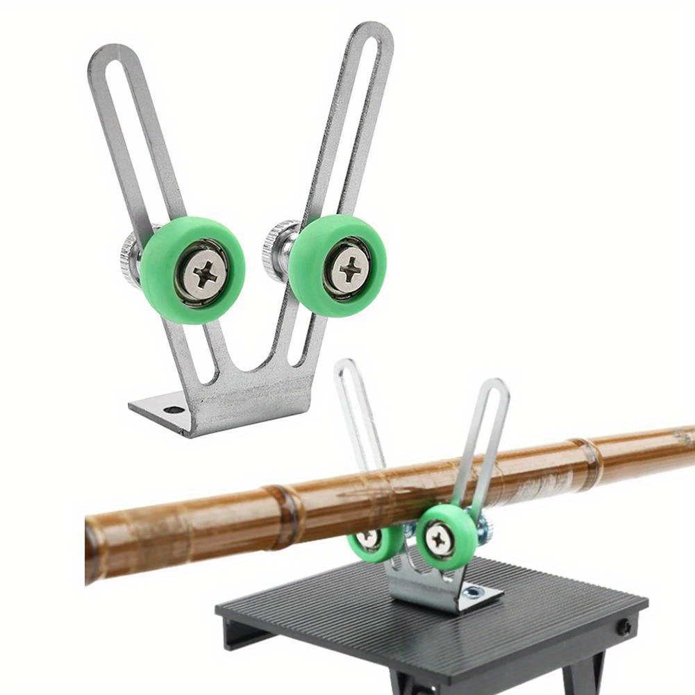 1pc Fishing Rod Winding Machine - Smooth, -free Winding With Adjustable Support Stand, Metal & Plastic Construction - Ideal For All Fishing Gear Needs
1pc Fishing Rod Winding Machine - Smooth, -free Winding With Adjustable Support Stand, Metal & Plastic Construction - Ideal For All Fishing Gear Needs