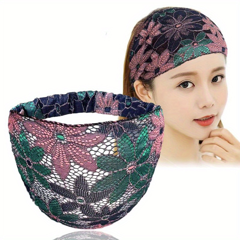1pc Bandeau large en dentelle brodée de tournesols bohème chic pour femmes, respirant et confortable, couvrant les cheveux , et confortable pour tous et les vacances décontractées
1pc Bandeau large en dentelle brodée de tournesols bohème chic pour femmes, respirant et confortable, couvrant les cheveux , et confortable pour tous et les vacances décontractées