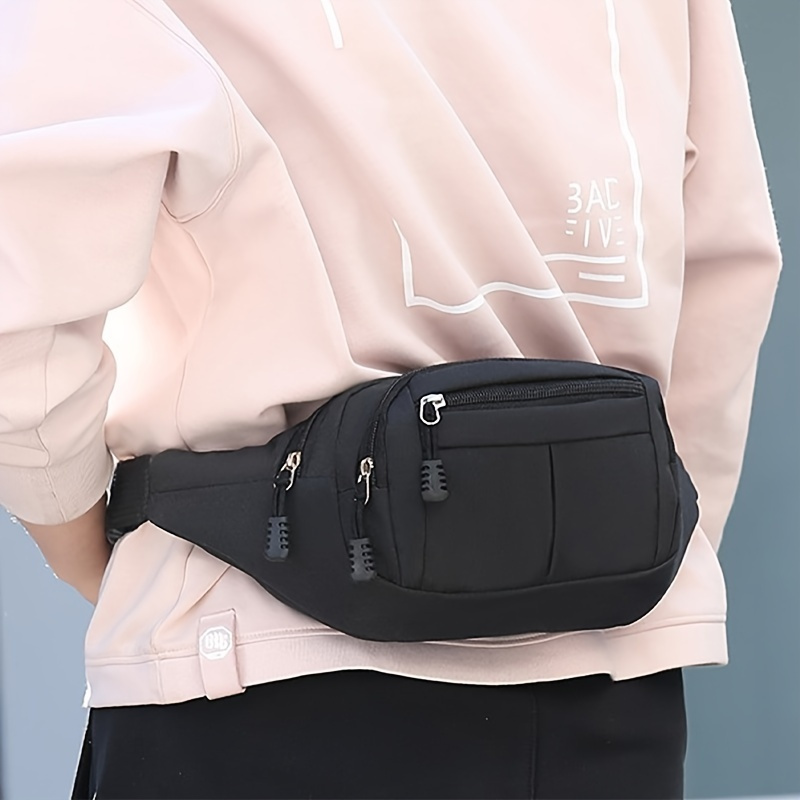 Stylish Men's Oxford Fabric Waist Bag - Large, Waterproof Fanny Piece For Travel & Motorcycle Riding
Stylish Men's Oxford Fabric Waist Bag - Large, Waterproof Fanny Piece For Travel & Motorcycle Riding