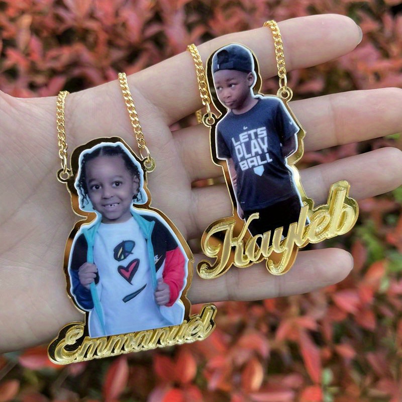 Personalized Photo Necklaces: Customized Acrylic Pendants For Friends - Suitable For Birthdays And Everyday Wear
Personalized Photo Necklaces: Customized Acrylic Pendants For Friends - Suitable For Birthdays And Everyday Wear