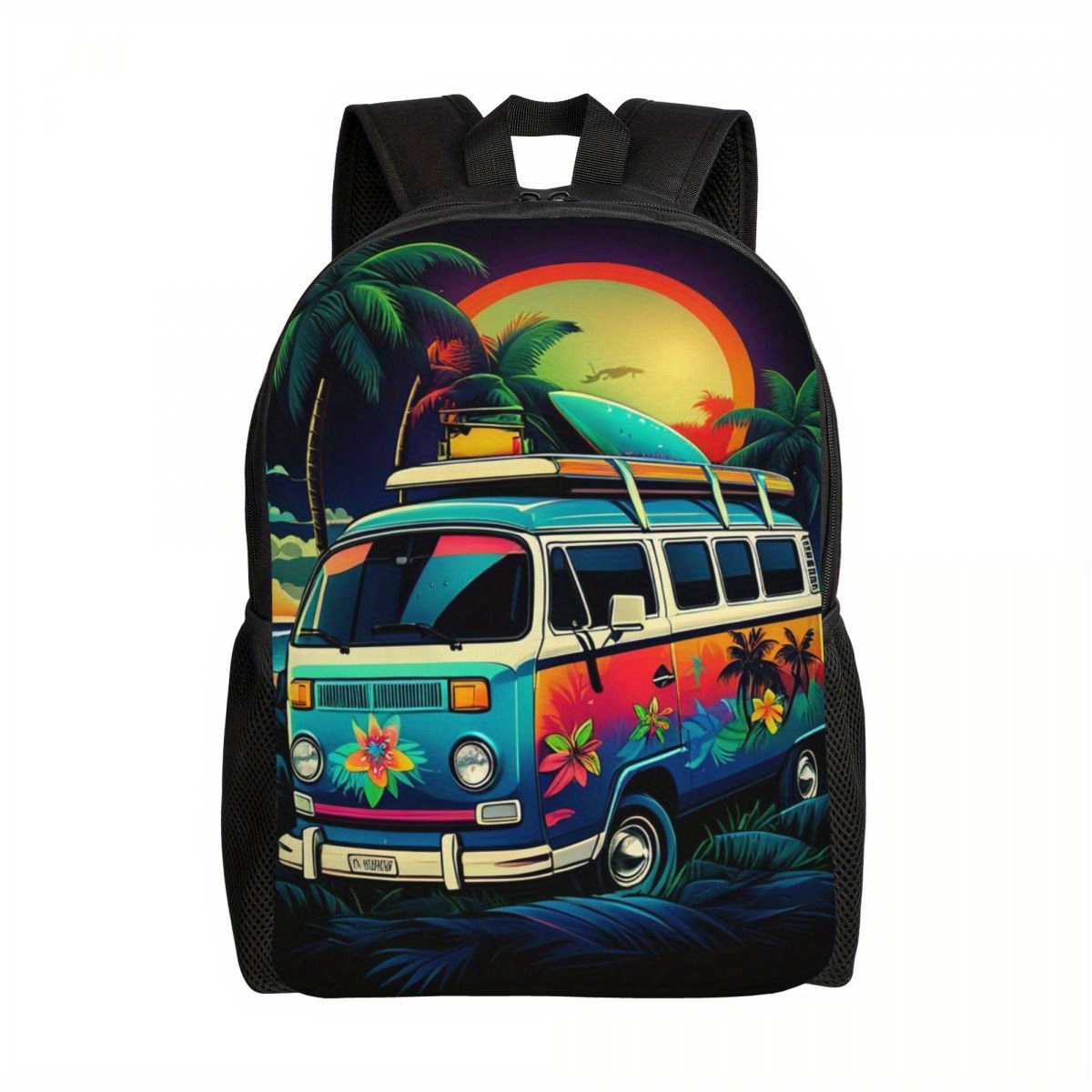 Summer Car Print Backpack, Travel Backpack For Men And Women, Lightweight Computer Bag Laptop Shoulder Bags For College Hiking Camping
Summer Car Print Backpack, Travel Backpack For Men And Women, Lightweight Computer Bag Laptop Shoulder Bags For College Hiking Camping