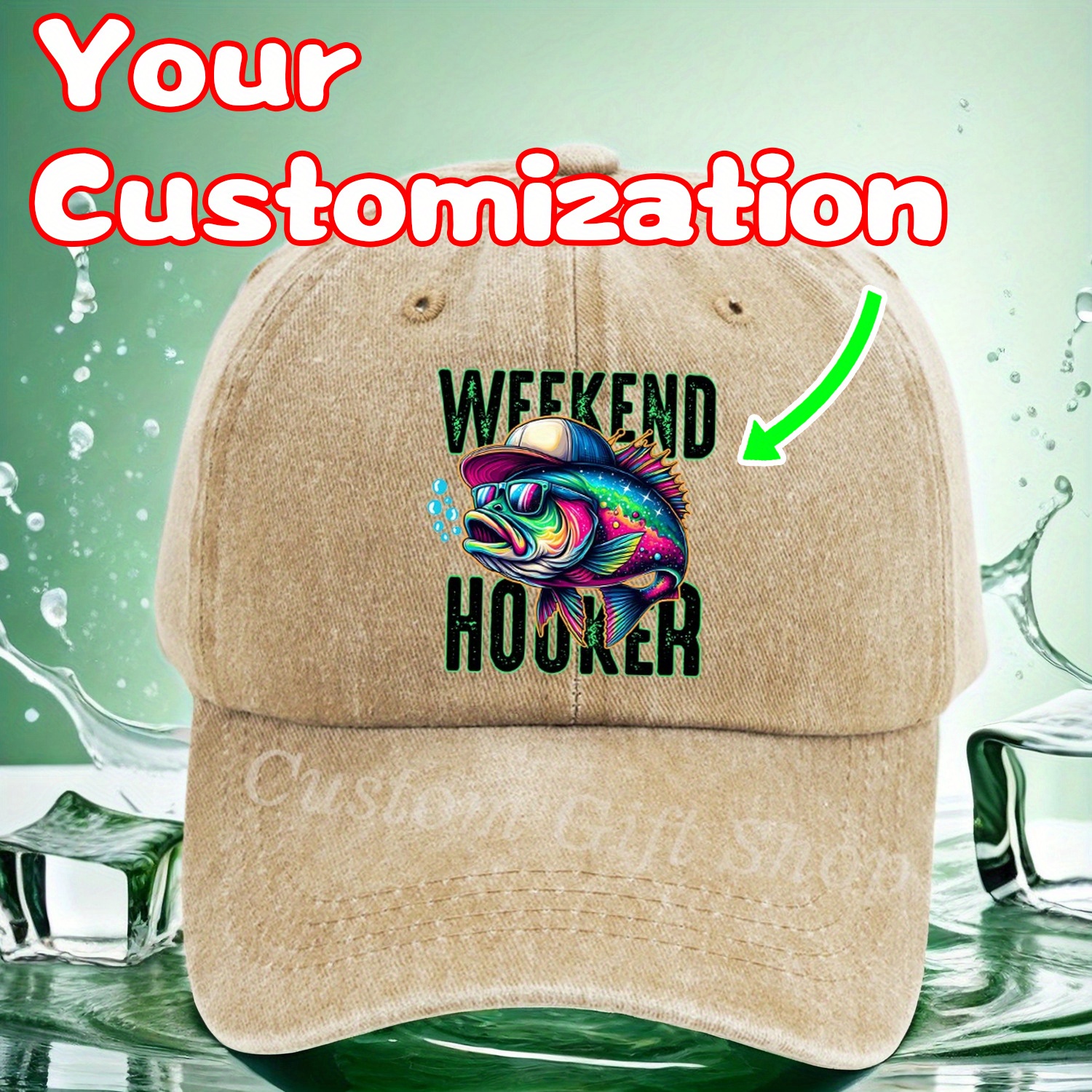Custom Photo & Logo Baseball Cap - Soft, Comfortable Cotton | Adjustable Fit For Men & Women | Sun Protection | Perfect For All Occasions
Custom Photo & Logo Baseball Cap - Soft, Comfortable Cotton | Adjustable Fit For Men & Women | Sun Protection | Perfect For All Occasions