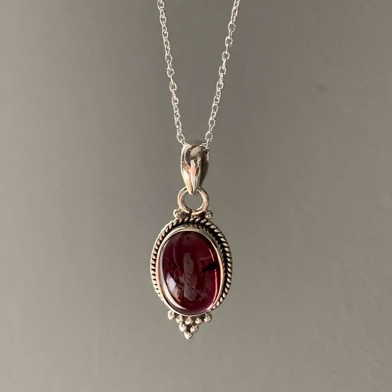 Pendant Necklace Vintage Style Alloy Resin Pendant Princess Necklace Casual Accessories
Pendant Necklace Vintage Style Alloy Resin Pendant Princess Necklace Casual Accessories