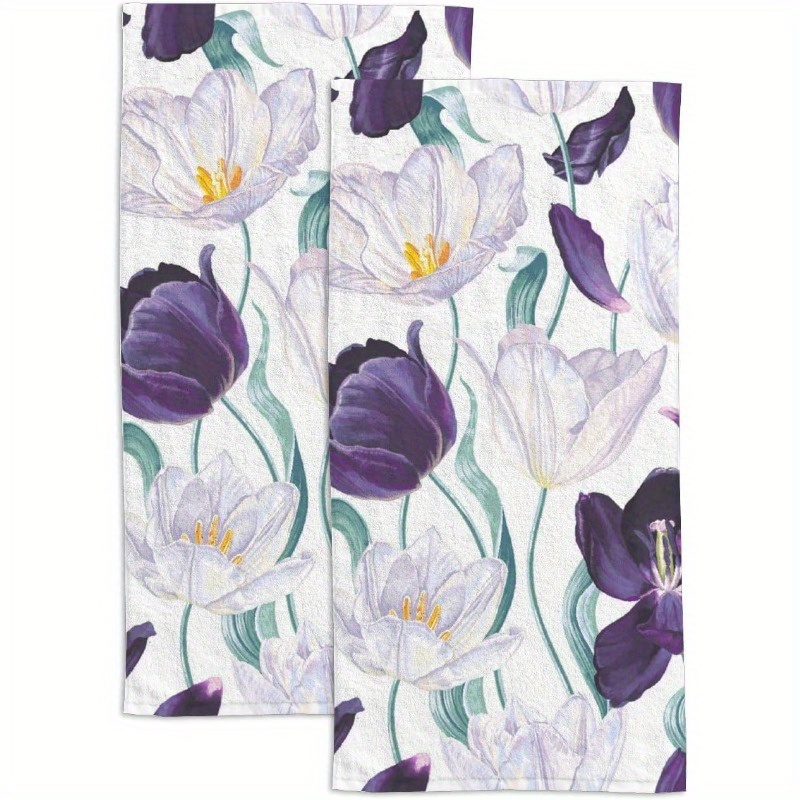 2pcs Set Soft & Absorbent Hand Towels - Design, Kitchen & Bathroom Decor, Machine Washable, 18x26 Inches
2pcs Set Soft & Absorbent Hand Towels - Design, Kitchen & Bathroom Decor, Machine Washable, 18x26 Inches