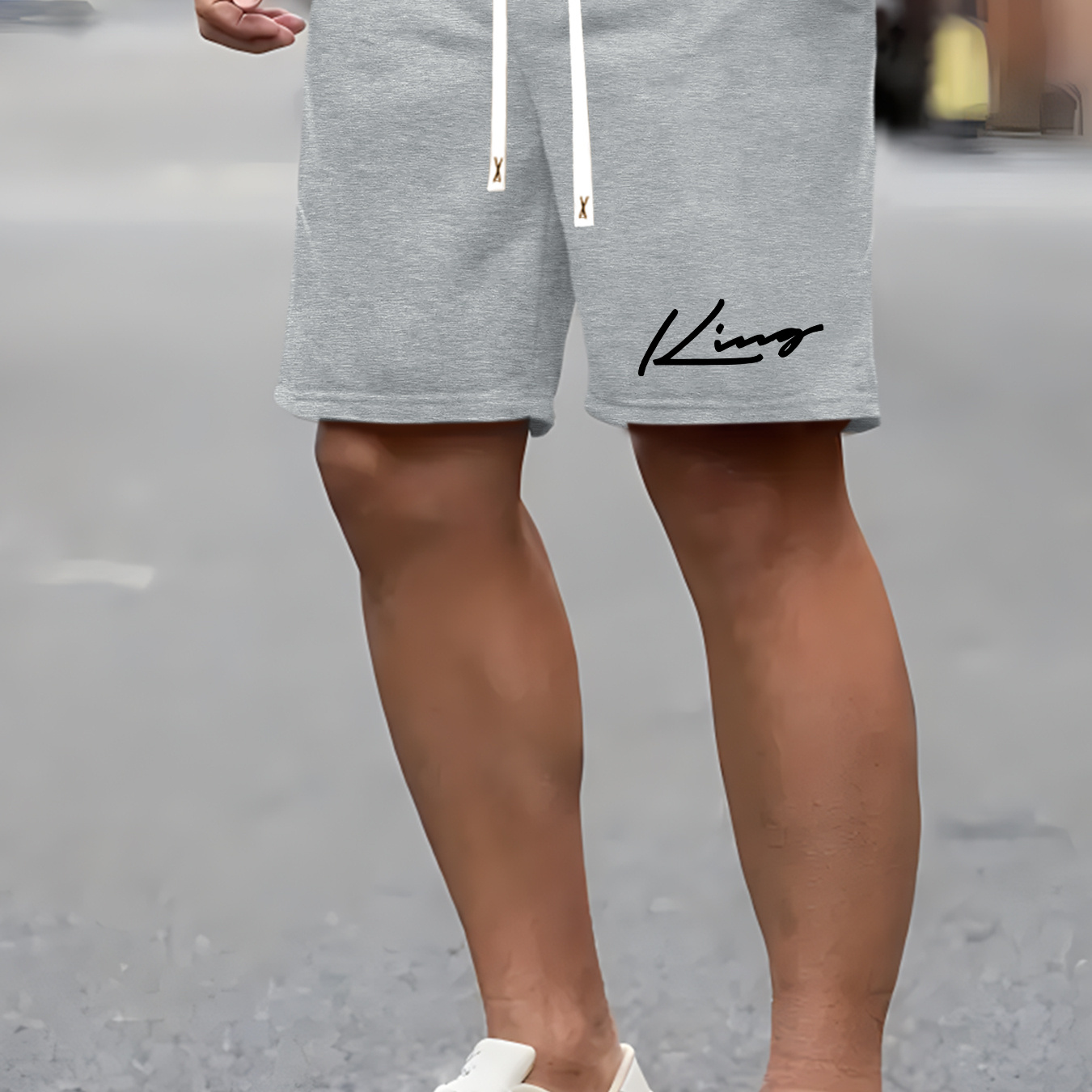 Men' Print Drawstring Shorts - Casual Summer Style With Pockets, Stretchy Polyester , Machine Washable
Men' Print Drawstring Shorts - Casual Summer Style With Pockets, Stretchy Polyester , Machine Washable