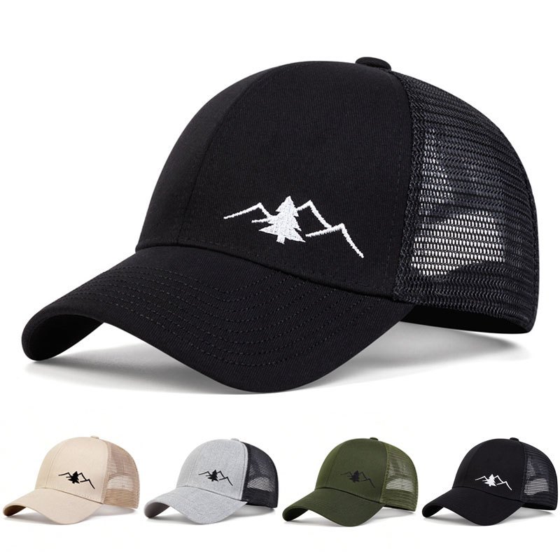 Women's Mountain Embroidery Baseball Cap, Breathable Mesh Hat, Outdoor Sports, Adjustable, Sun Protection, Casual Wear For Spring/autumn, Travel And Beach Vacations
Women's Mountain Embroidery Baseball Cap, Breathable Mesh Hat, Outdoor Sports, Adjustable, Sun Protection, Casual Wear For Spring/autumn, Travel And Beach Vacations