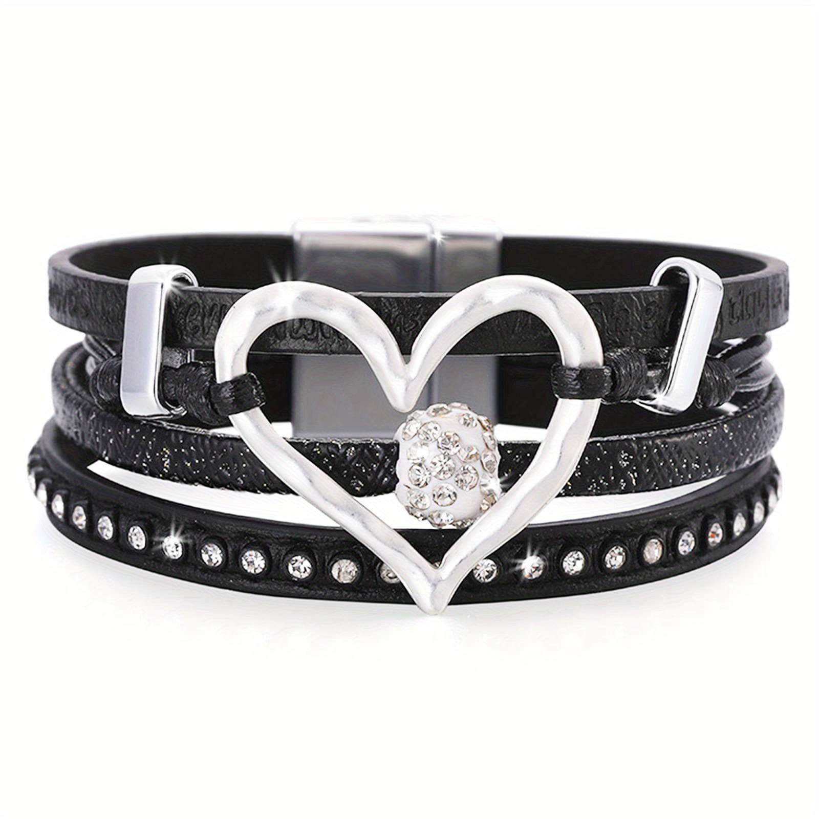 1pc European And American New Bohemian Style Fashion Retro Bracelet Bright Eye Exquisite All-match Women's Leather Bracelet
1pc European And American New Bohemian Style Fashion Retro Bracelet Bright Eye Exquisite All-match Women's Leather Bracelet