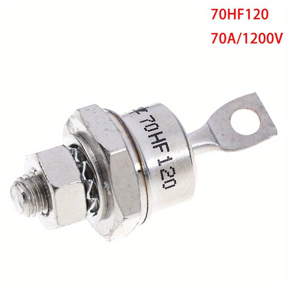 70hf120 70a/1200v High Power Rectifier Diode With Metal Stud - Industrial Semiconductor Component
70hf120 70a/1200v High Power Rectifier Diode With Metal Stud - Industrial Semiconductor Component