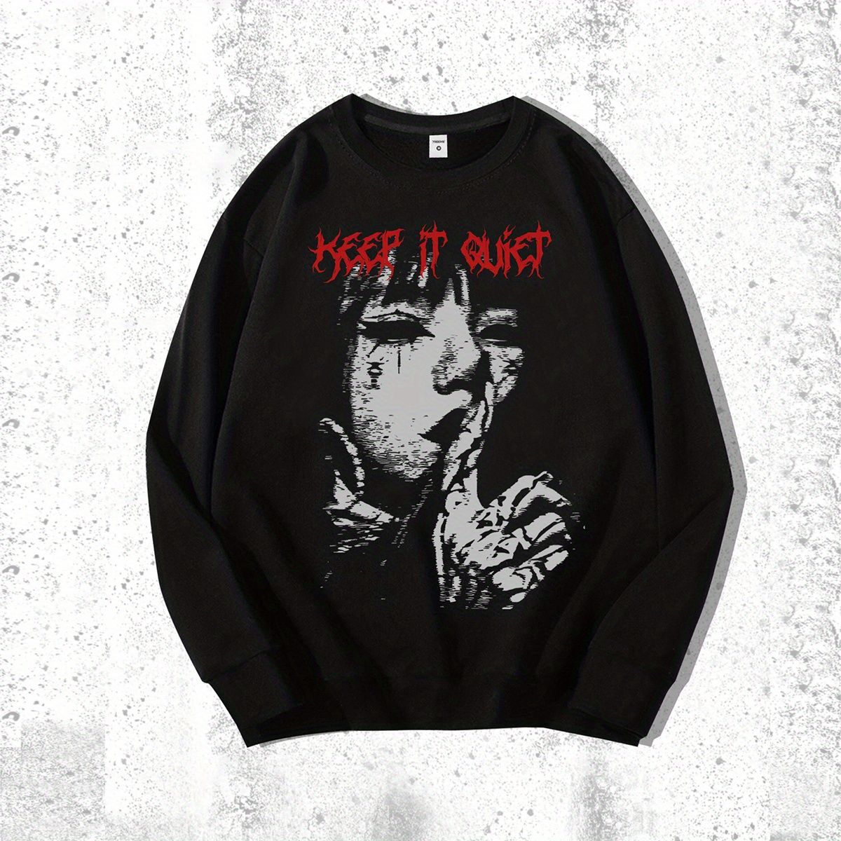 Gothic Figure Head Men's Sweatshirt, Polyester Casual Long Sleeve Crew Neck Top For Spring Autumn
Gothic Figure Head Men's Sweatshirt, Polyester Casual Long Sleeve Crew Neck Top For Spring Autumn