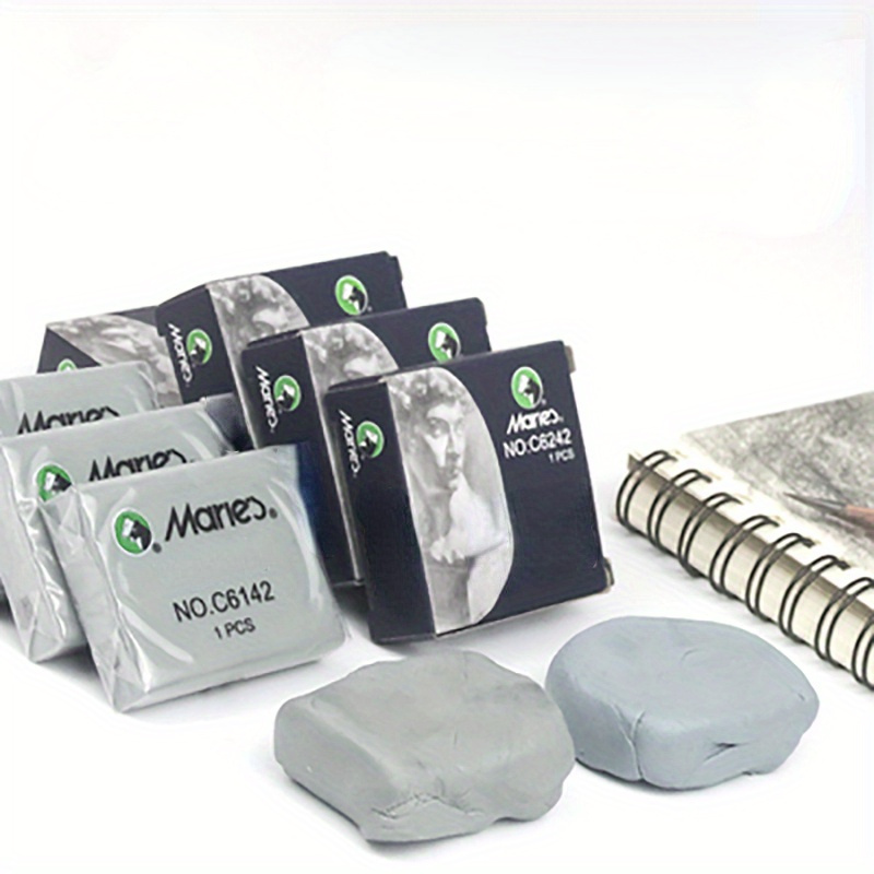 3-pack Kneadable Artist's Erasers, Soft Rubber Drawing Erasers For Sketching, Art Supplies For Teens And Adults, Non-abrasive Material, Flexible Texture For Correction And Lightening
3-pack Kneadable Artist's Erasers, Soft Rubber Drawing Erasers For Sketching, Art Supplies For Teens And Adults, Non-abrasive Material, Flexible Texture For Correction And Lightening