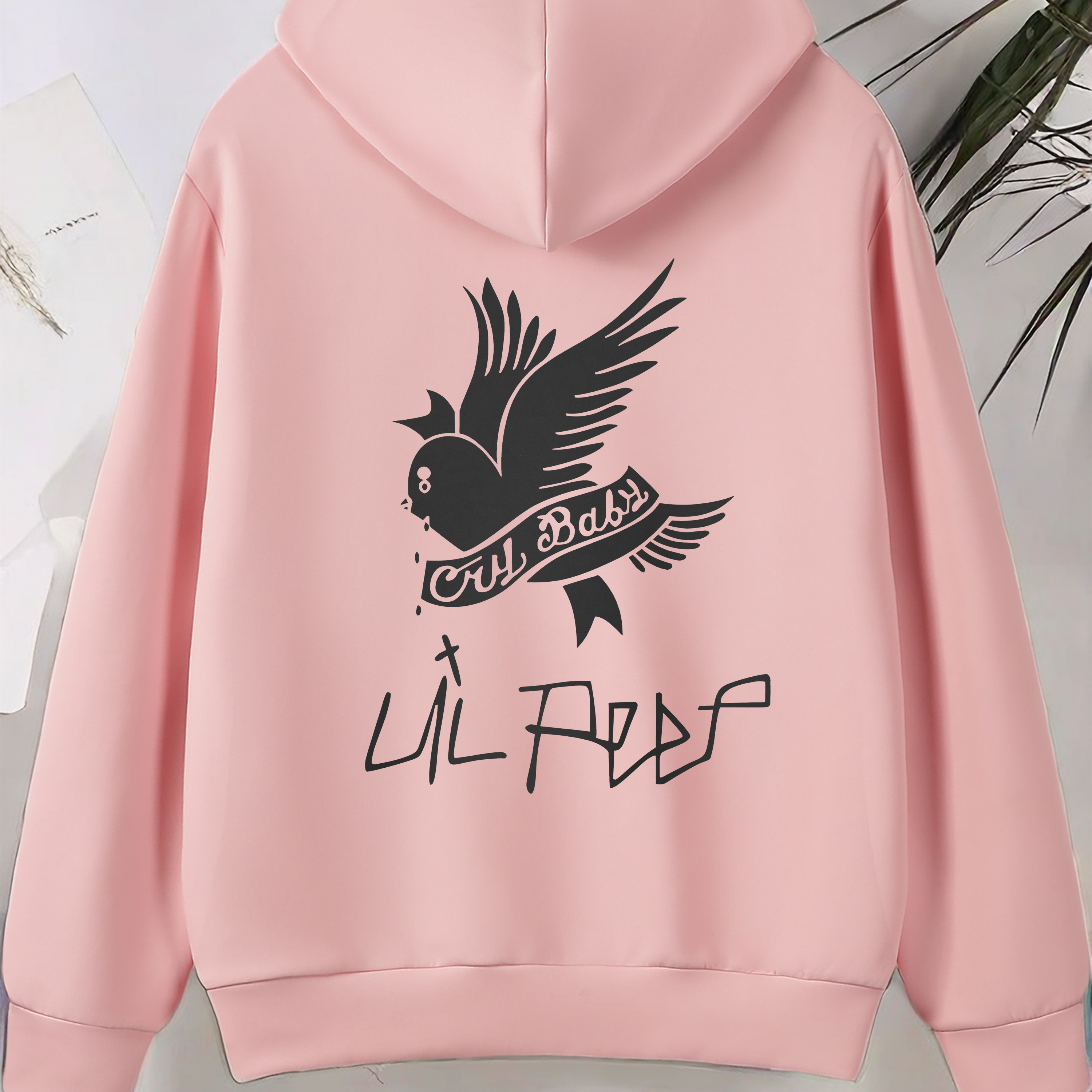 Bird Print Hoodie, Casual Long Sleeve Kangaroo Pocket Hooded Sweatshirt, Women's Clothing
Bird Print Hoodie, Casual Long Sleeve Kangaroo Pocket Hooded Sweatshirt, Women's Clothing