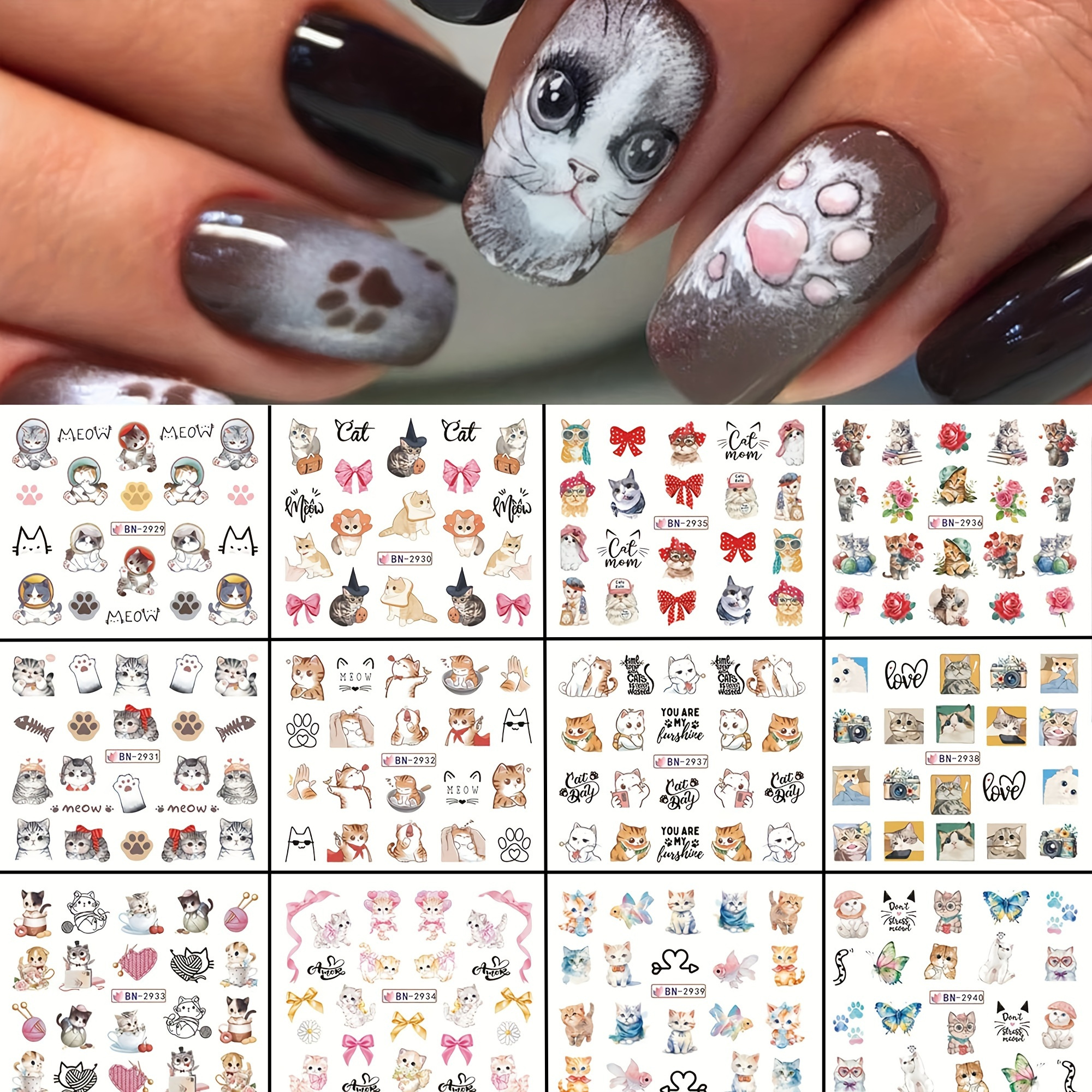 12 , Cat - -adhesive Art Decal Decoration - Plastic Of The Art Decoration For Women And
12 , Cat - -adhesive Art Decal Decoration - Plastic Of The Art Decoration For Women And