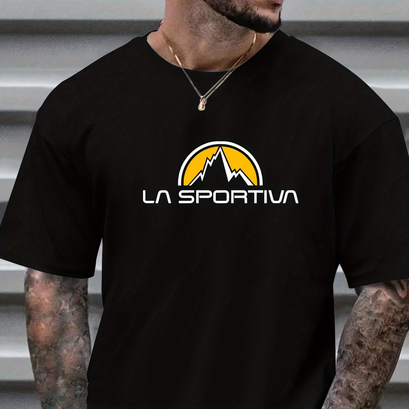 Mountain Print Men's T-shirt Comfortable And Elastic, Suitable For Outdoor Activities In Summer Street Style Elastic Round Neck T-shirt As A Gift In Summer T-shirt For Men's Outdoor Clothing In Summer
Mountain Print Men's T-shirt Comfortable And Elastic, Suitable For Outdoor Activities In Summer Street Style Elastic Round Neck T-shirt As A Gift In Summer T-shirt For Men's Outdoor Clothing In Summer