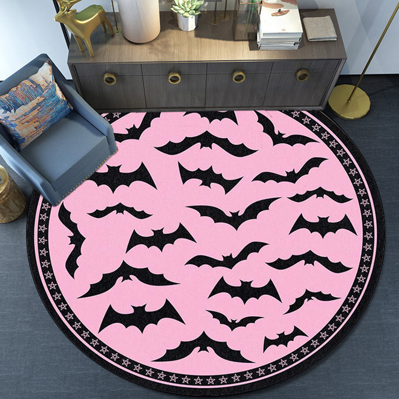 Plush Crystal Velvet Bat & Red Christmas Tree Round Rug - Non-slip, Soft Indoor Carpet For Living Room, Bedroom, Kitchen Decor
Plush Crystal Velvet Bat & Red Christmas Tree Round Rug - Non-slip, Soft Indoor Carpet For Living Room, Bedroom, Kitchen Decor