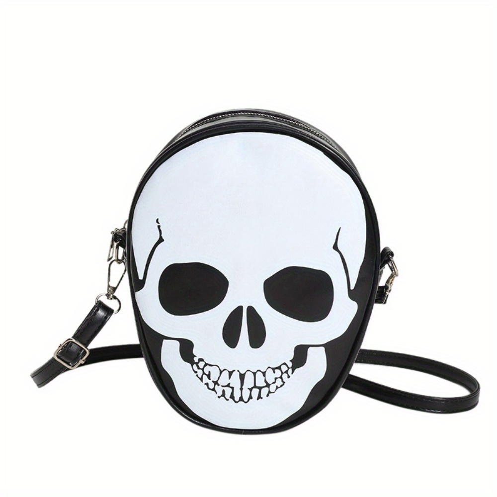 2024 's And Women's Korean Version, Trend, Funny Skull Crossbody Shoulder Bag, Pu Leather Mobile Phone Small Shoulder Bag
2024 's And Women's Korean Version, Trend, Funny Skull Crossbody Shoulder Bag, Pu Leather Mobile Phone Small Shoulder Bag