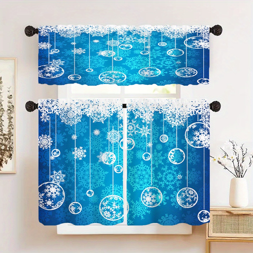 1pc/2pcs Christmas Curtain, Polyester Printed , - Rod Decoration Curtain, Suitable For , , , Bathroom, , , Etc., Decoration,
1pc/2pcs Christmas Curtain, Polyester Printed , - Rod Decoration Curtain, Suitable For , , , Bathroom, , , Etc., Decoration,