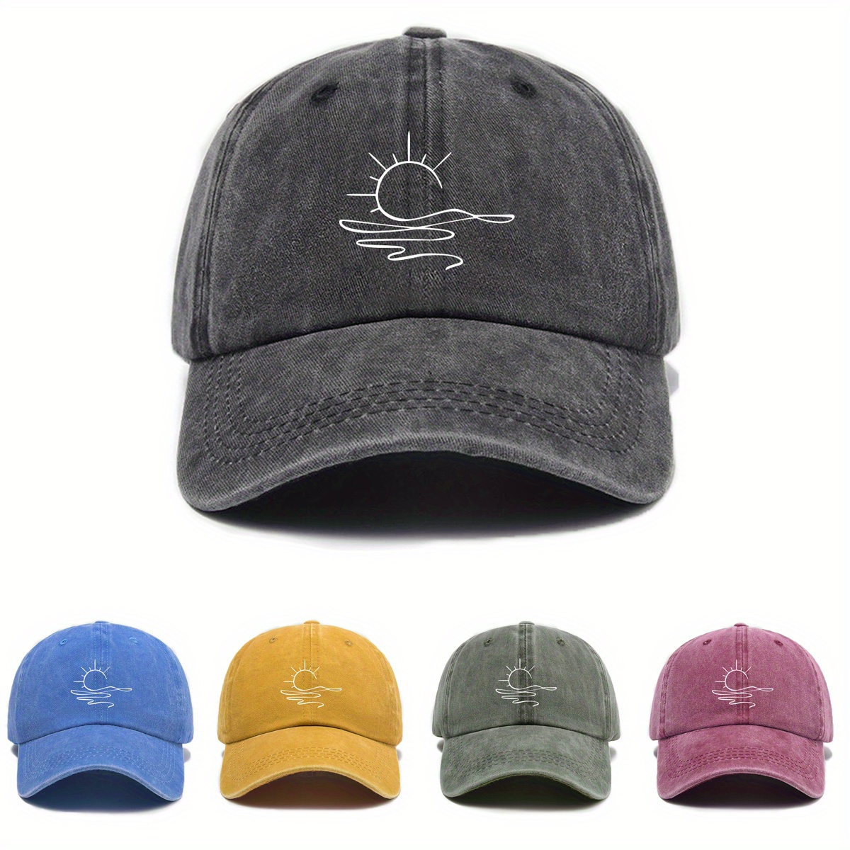 Chapeau de Protection Solaire avec Imprimé à et Large Bord, Casquette de Baseball Quotidienne
Chapeau de Protection Solaire avec Imprimé à et Large Bord, Casquette de Baseball Quotidienne