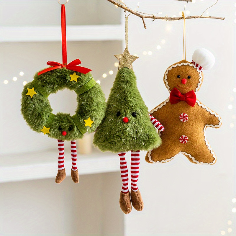 Gingerbread For Man Christmas Tree Ornament - Polyester , No Power Needed, Holiday & New Year Decorations
Gingerbread For Man Christmas Tree Ornament - Polyester , No Power Needed, Holiday & New Year Decorations