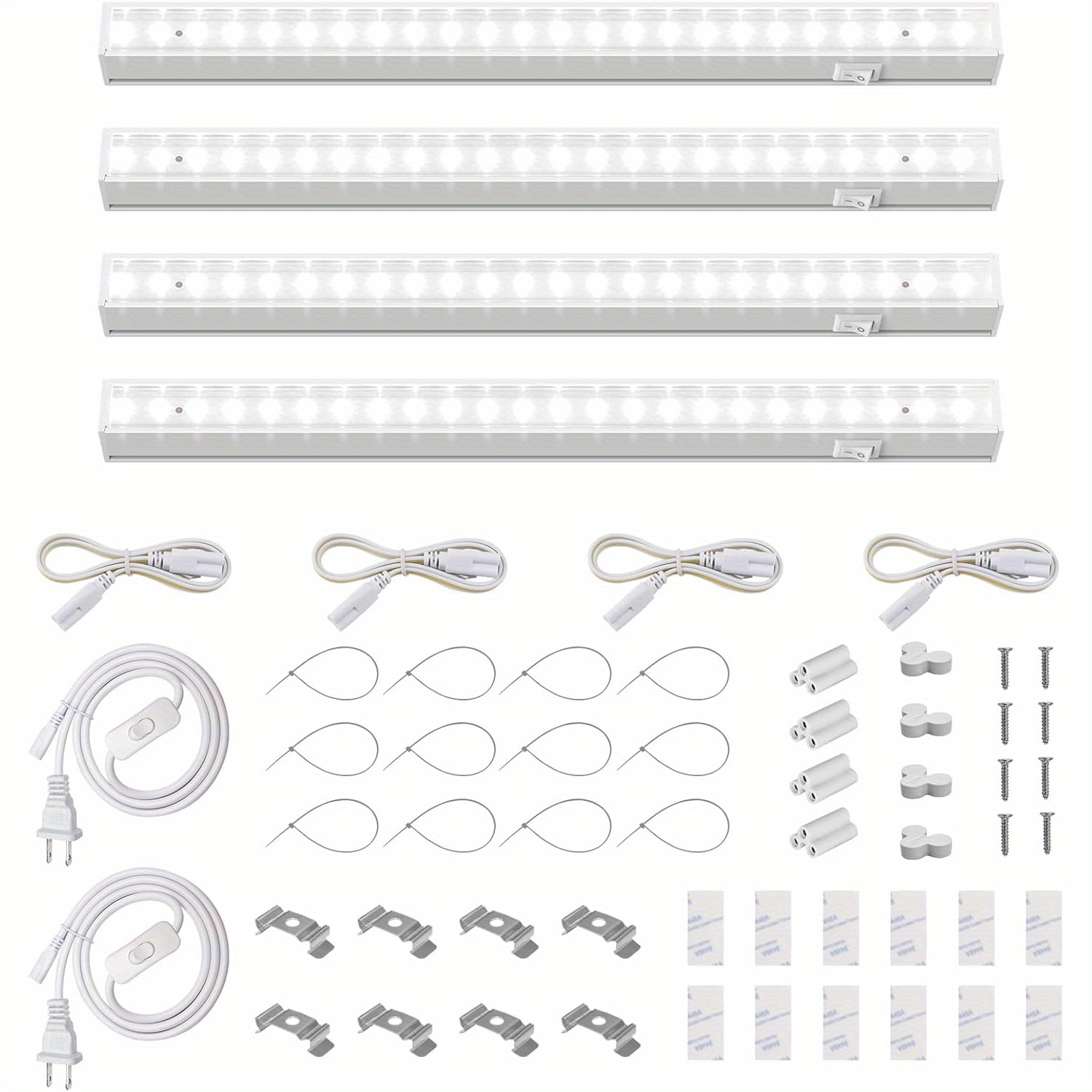 Grow Lights For Indoor Plants, 5000k White Full Spectrum Grow Light, 1ft Plant Growing Lamp, T5 Grow Light Strip, Plug And Play
Grow Lights For Indoor Plants, 5000k White Full Spectrum Grow Light, 1ft Plant Growing Lamp, T5 Grow Light Strip, Plug And Play
