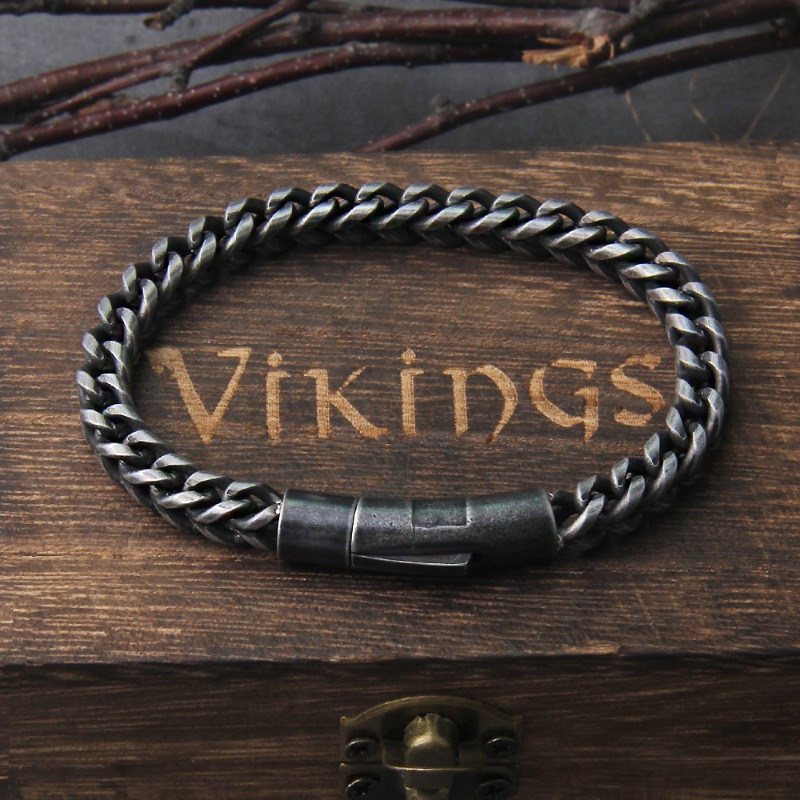 1pc Retro Chain 's Bracelet, Cool Punk Rock Motorcycle Bracelet Men's Jewelry, Father's Day Gift
1pc Retro Chain 's Bracelet, Cool Punk Rock Motorcycle Bracelet Men's Jewelry, Father's Day Gift