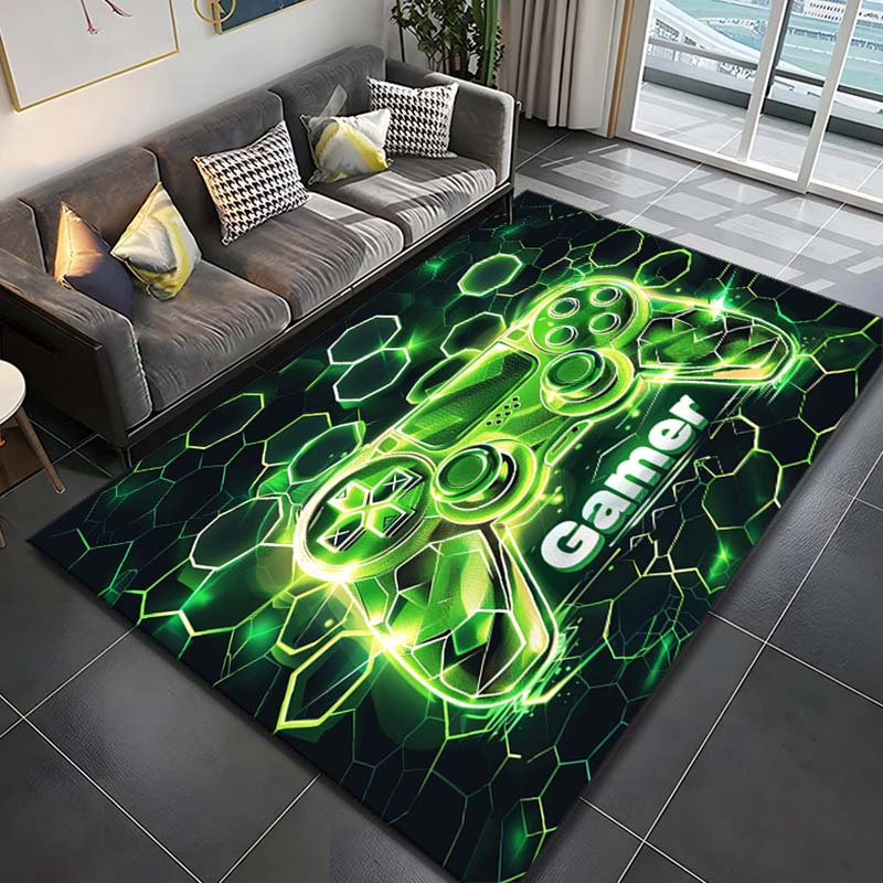 Ultra-soft Crystal Velvet Gamepad Rug - Green Light Design, Non-slip & Durable For Indoor/outdoor Use - Perfect For Living Room, Bedroom, Kitchen Decor
Ultra-soft Crystal Velvet Gamepad Rug - Green Light Design, Non-slip & Durable For Indoor/outdoor Use - Perfect For Living Room, Bedroom, Kitchen Decor