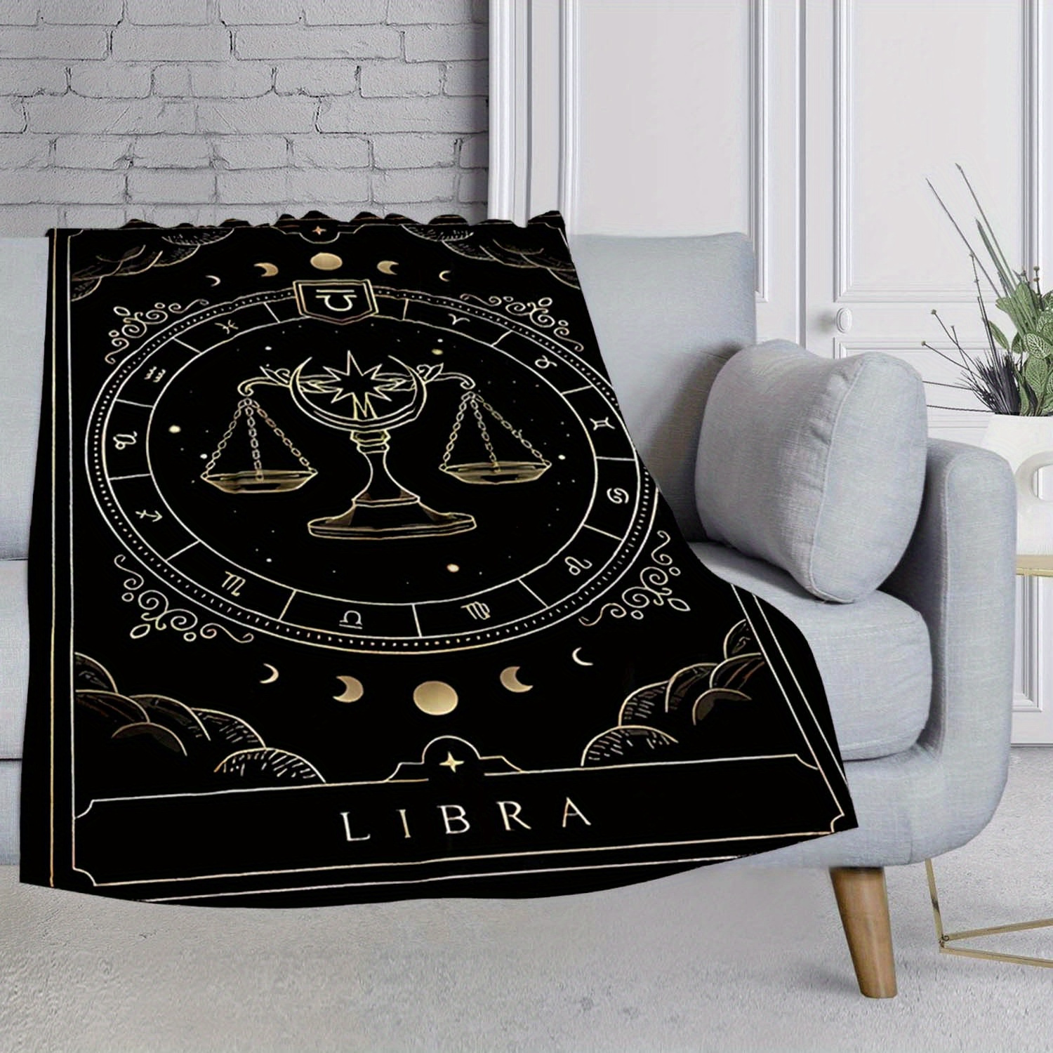 Libra-themed Soft & Warm Flannel Throw Blanket - Sofa, Bed, Travel, Camping, And Office Use
Libra-themed Soft & Warm Flannel Throw Blanket - Sofa, Bed, Travel, Camping, And Office Use