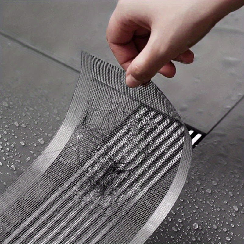 Self-adhesive Hair Mesh Stickers For Shower & Kitchen Sink - 10m Roll, Drain Filter, Waterproof, , Polyester, Drains Clear
Self-adhesive Hair Mesh Stickers For Shower & Kitchen Sink - 10m Roll, Drain Filter, Waterproof, , Polyester, Drains Clear