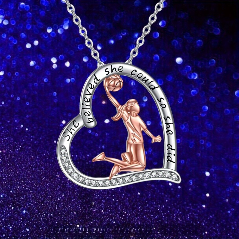 Celebrate Christmas With A Versatile And Exquisite Basketball-themed Necklace At A New Creative Fashion Sports Party.
Celebrate Christmas With A Versatile And Exquisite Basketball-themed Necklace At A New Creative Fashion Sports Party.