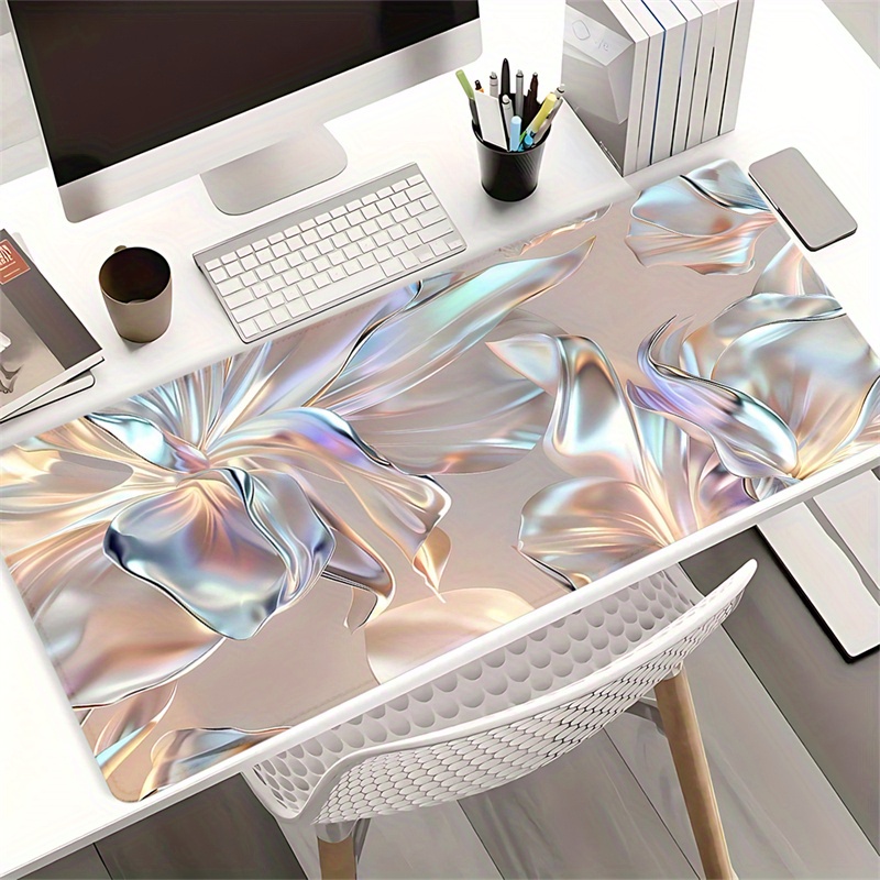 Large Abstract Silk Flower Mouse Pad - Desk Mat With , Non-slip Rubber Base, 35.4x15.7 Inch - Home Office Decor Or Gift, Mouse Pads For Desk
Large Abstract Silk Flower Mouse Pad - Desk Mat With , Non-slip Rubber Base, 35.4x15.7 Inch - Home Office Decor Or Gift, Mouse Pads For Desk