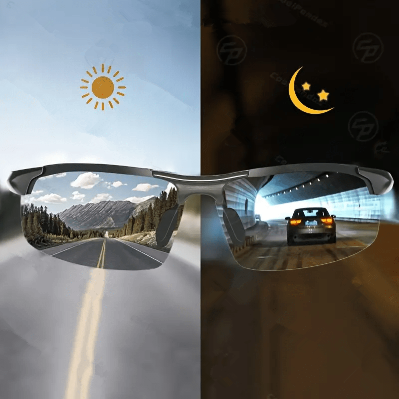 Photochromic Gradient Fashion Glasses For Men And Women - Color Changing, Anti-reflective Pc Lenses, Metal Frame - Ideal For Outdoor Sports, Travel, Driving, Fishing, Cycling
Photochromic Gradient Fashion Glasses For Men And Women - Color Changing, Anti-reflective Pc Lenses, Metal Frame - Ideal For Outdoor Sports, Travel, Driving, Fishing, Cycling