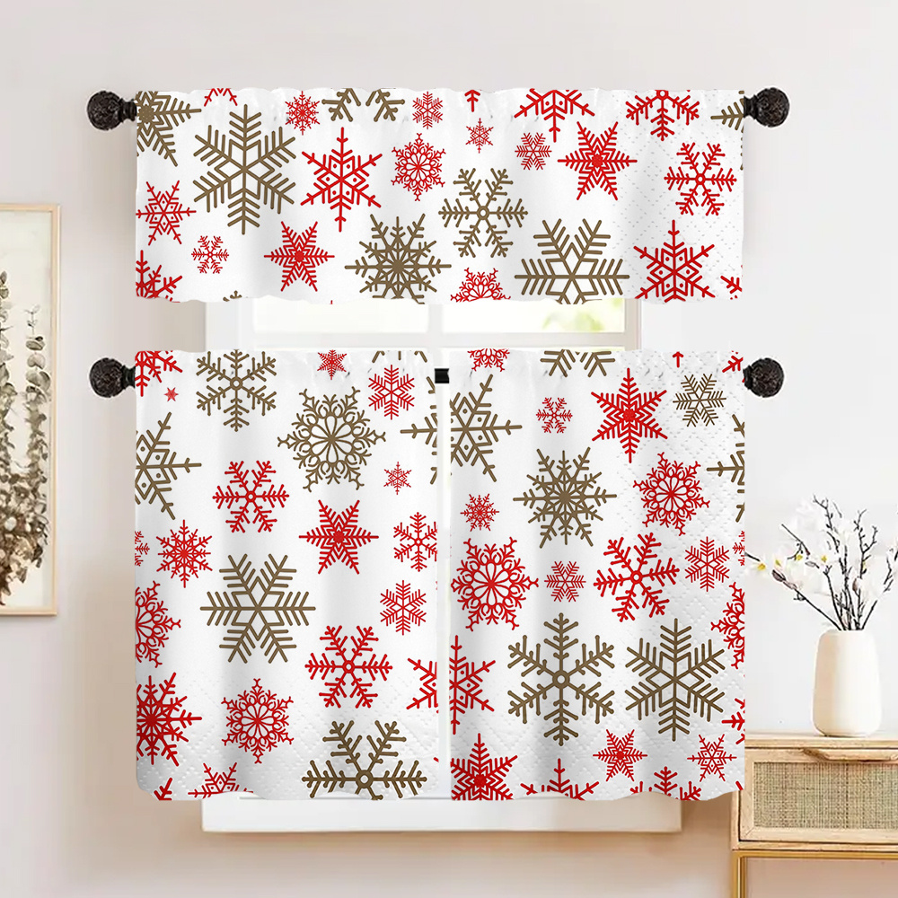 1pc/2pcs Christmas Polyester Printed , - Decor Curtain, Suitable For , , , Bathroom, , , Etc., Decoration,
1pc/2pcs Christmas Polyester Printed , - Decor Curtain, Suitable For , , , Bathroom, , , Etc., Decoration,