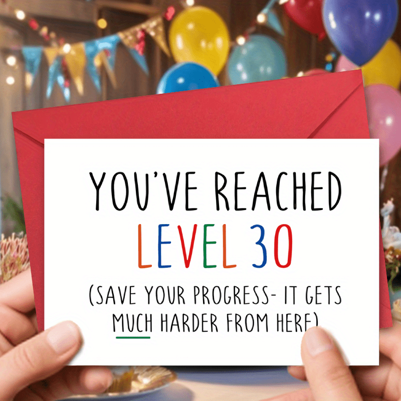 Hilarious 30th Birthday Card - Perfect For Siblings, Friends & Besties - Unique & Funny Greeting Card
Hilarious 30th Birthday Card - Perfect For Siblings, Friends & Besties - Unique & Funny Greeting Card