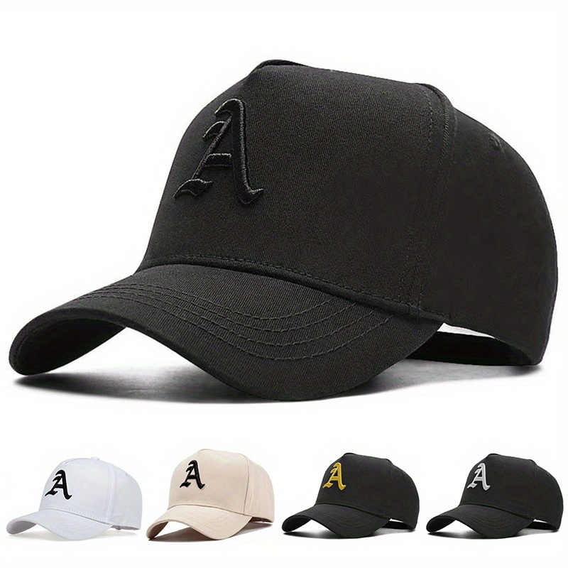1pc Men's Casual Baseball Cap With Embroidered Alphabet Logo, Adjustable Strap, Lightweight Polyester Fabric
1pc Men's Casual Baseball Cap With Embroidered Alphabet Logo, Adjustable Strap, Lightweight Polyester Fabric