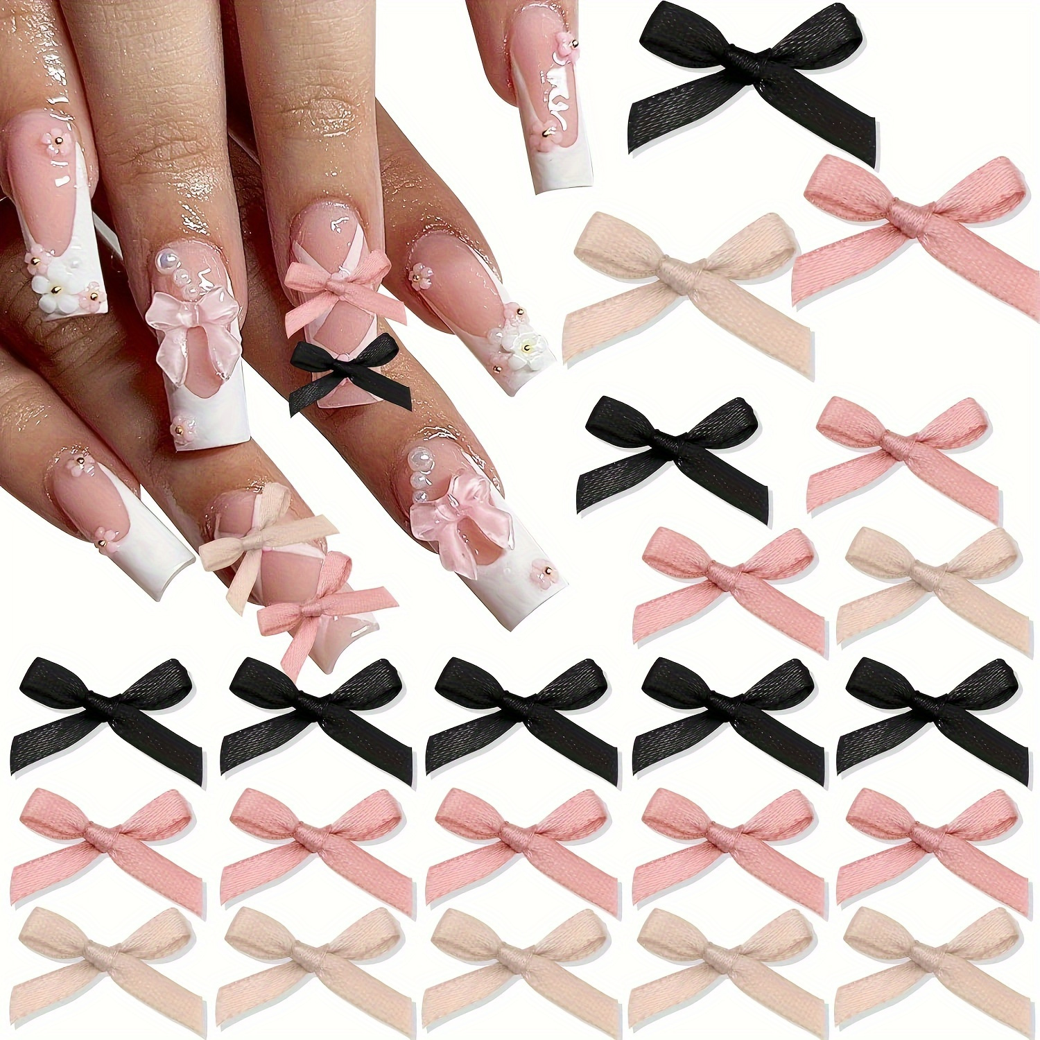 100pcs Bow Nail Polish 9 Color Fabric Bow Nail Polish -3d Ribbon Bow Nail Polish Art And Diy Craft Decoration
100pcs Bow Nail Polish 9 Color Fabric Bow Nail Polish -3d Ribbon Bow Nail Polish Art And Diy Craft Decoration