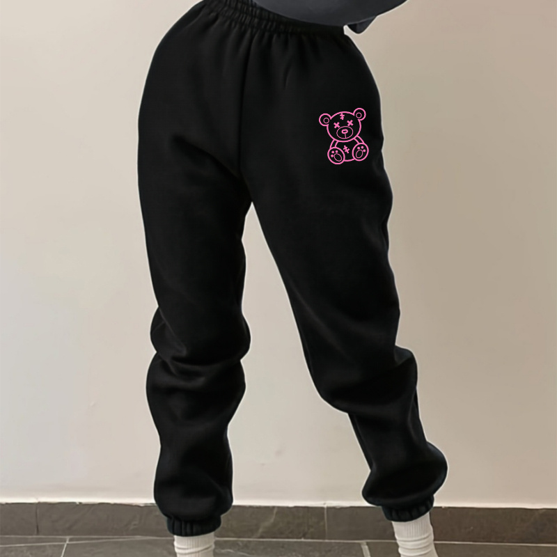 Women's High-waist Casual Knit Polyester Sports Pants - Solid Color, Comfort Fit Joggers For Spring/fall, Adult Knitted Fabric Athletic Sweatpants
Women's High-waist Casual Knit Polyester Sports Pants - Solid Color, Comfort Fit Joggers For Spring/fall, Adult Knitted Fabric Athletic Sweatpants