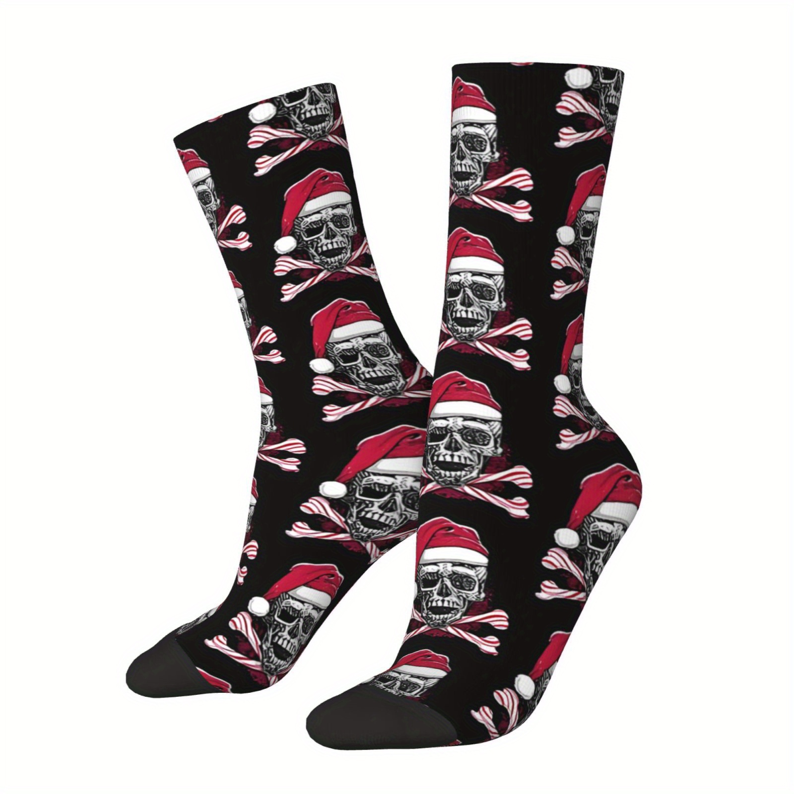 Hip Hop Retro Skull Socks: Unisex Seamless Printed Funny Novelty Crew Socks For Men - Hand Wash Or
Hip Hop Retro Skull Socks: Unisex Seamless Printed Funny Novelty Crew Socks For Men - Hand Wash Or