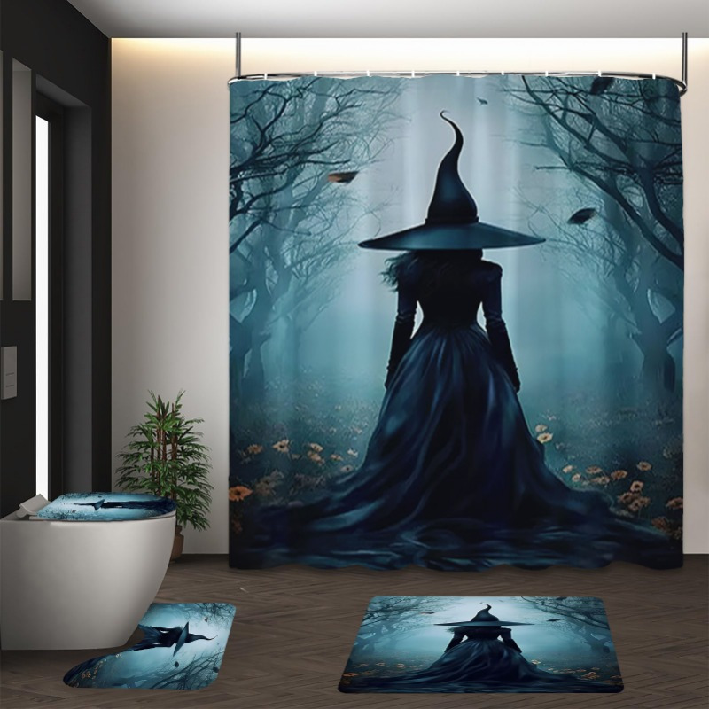 /3/4pcs Halloween Shower Curtain Set, Shower Curtain, Bath Mat, Mat, Lid And – , - Polyester, , Halloween Decor
/3/4pcs Halloween Shower Curtain Set, Shower Curtain, Bath Mat, Mat, Lid And – , - Polyester, , Halloween Decor