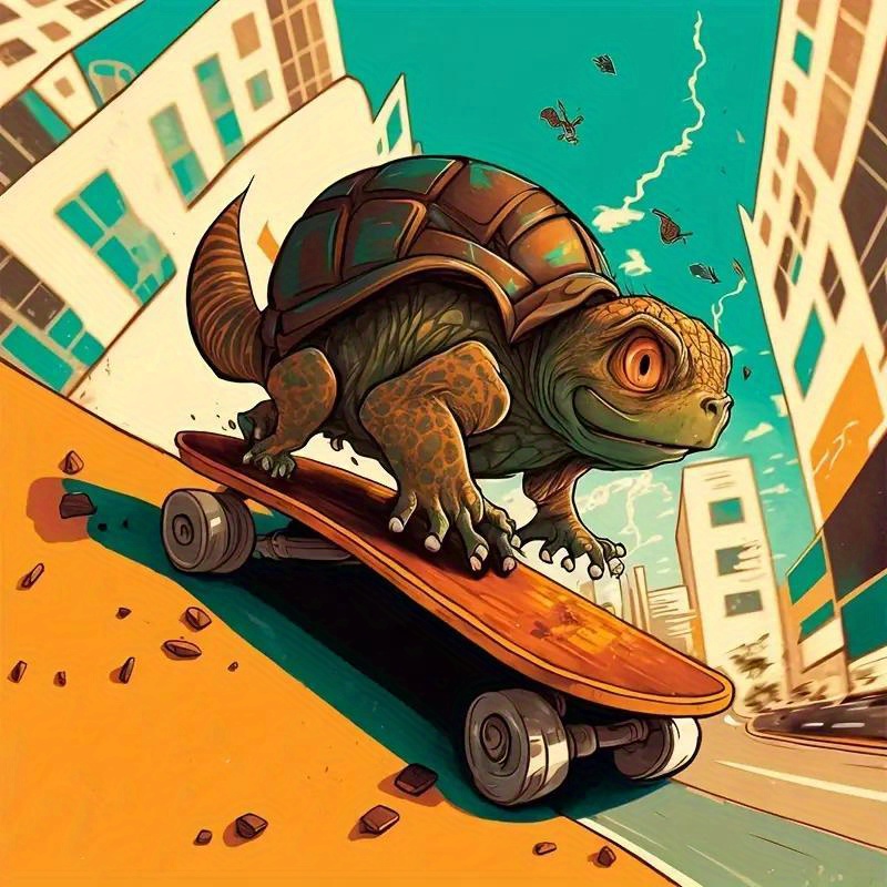 Mini Skateboard Coloré pour Tortues - Glisse Douce, Jouet Amusant pour Animaux de Compagnie d'Intérieur pour Lézards & Tortues - pour les Amateurs de Reptiles, Jouets pour Animaux, Cadeaux Idéaux
Mini Skateboard Coloré pour Tortues - Glisse Douce, Jouet Amusant pour Animaux de Compagnie d'Intérieur pour Lézards & Tortues - pour les Amateurs de Reptiles, Jouets pour Animaux, Cadeaux Idéaux