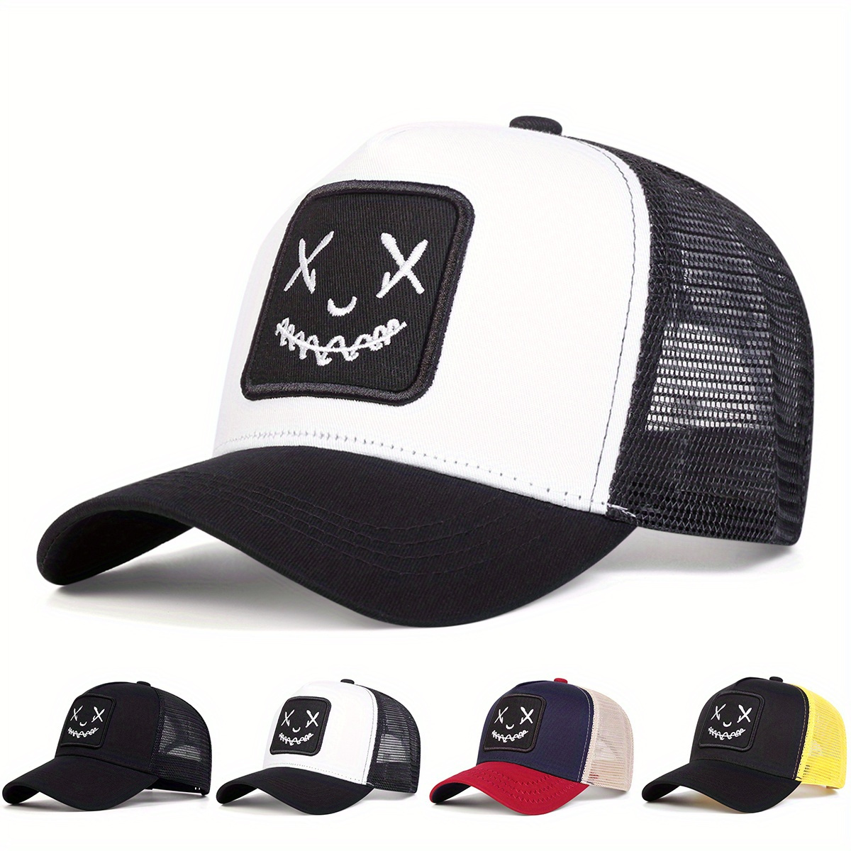 Women Xx Embroidered Baseball Cap Mesh Hat Outdoor Sport Adjustable Sunscreen Leisure Hat Spring Summer Travel Tourism Beach Vacation
Women Xx Embroidered Baseball Cap Mesh Hat Outdoor Sport Adjustable Sunscreen Leisure Hat Spring Summer Travel Tourism Beach Vacation
