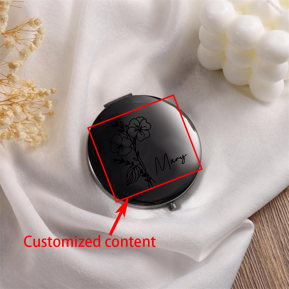 Elegant Personalized Stainless Steel Makeup Mirror - Perfect Gift For Women, Bridesmaids & Friends On Birthdays, Christmas &
Elegant Personalized Stainless Steel Makeup Mirror - Perfect Gift For Women, Bridesmaids & Friends On Birthdays, Christmas &