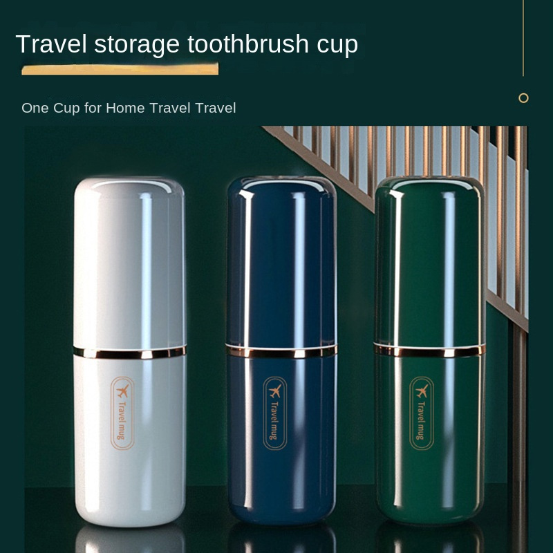 Portable Toothbrush Holder And Wash Cup Set, Travel Toothbrush Case With Dual Toothbrush Storage, Unscented, For Home And Travel Use
Portable Toothbrush Holder And Wash Cup Set, Travel Toothbrush Case With Dual Toothbrush Storage, Unscented, For Home And Travel Use