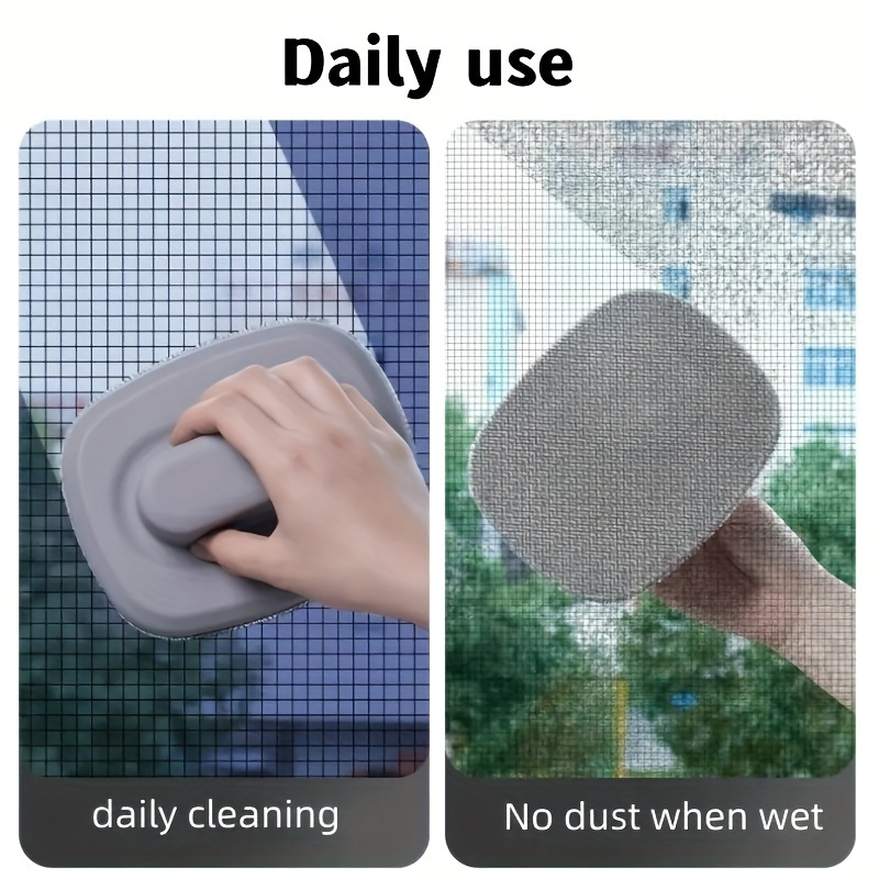 1pc, Window Screen Cleaning Brush, Flat Surface, Multifunctional Mesh Cleaner, Portable, For Sofa, Wall, Carpet, Cleaning Supplies, Cleaning Tools
1pc, Window Screen Cleaning Brush, Flat Surface, Multifunctional Mesh Cleaner, Portable, For Sofa, Wall, Carpet, Cleaning Supplies, Cleaning Tools