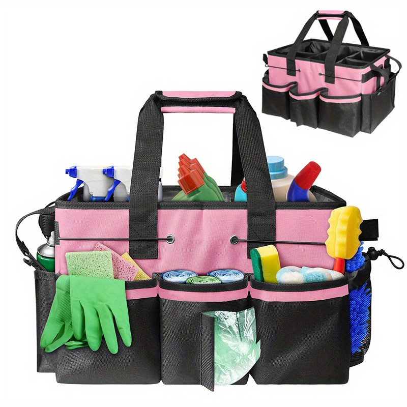 Cleaning Bag, Cleaning Bag Organizer & Shoulder For , & Car Cleaning Tool Organizers Bag 4 Divider
Cleaning Bag, Cleaning Bag Organizer & Shoulder For , & Car Cleaning Tool Organizers Bag 4 Divider