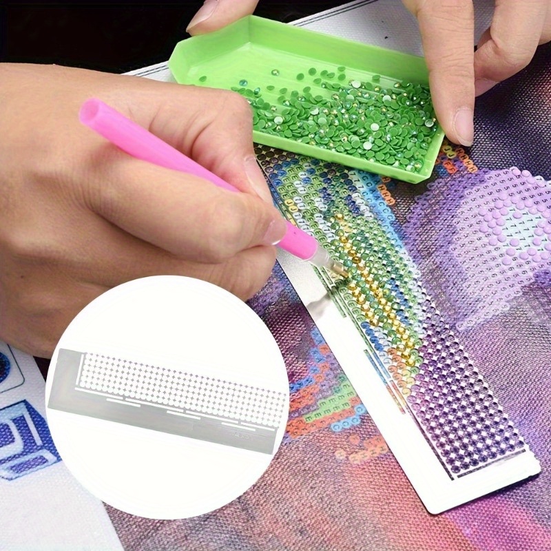 1pc Ruler-adjustable Design For Square/ Patterns-ideal Diy Embroidery Tool For Craft Enthusiasts-holiday And New Year Gift
1pc Ruler-adjustable Design For Square/ Patterns-ideal Diy Embroidery Tool For Craft Enthusiasts-holiday And New Year Gift