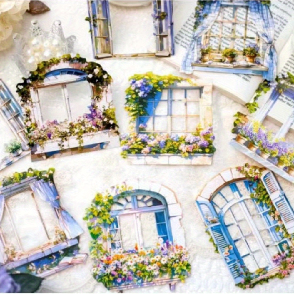 Julie Leaf Series - Elegant Hollow-out Door & Window Designs For Diy Scrapbooking And Journal Decor, Paper Craft Supplies
Julie Leaf Series - Elegant Hollow-out Door & Window Designs For Diy Scrapbooking And Journal Decor, Paper Craft Supplies