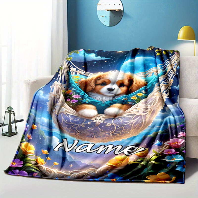 Personalized Dog Blanket - Custom Name, Flannel Throw For Bed, Sofa, Picnic - Perfect Gift For Christmas & Halloween
Personalized Dog Blanket - Custom Name, Flannel Throw For Bed, Sofa, Picnic - Perfect Gift For Christmas & Halloween